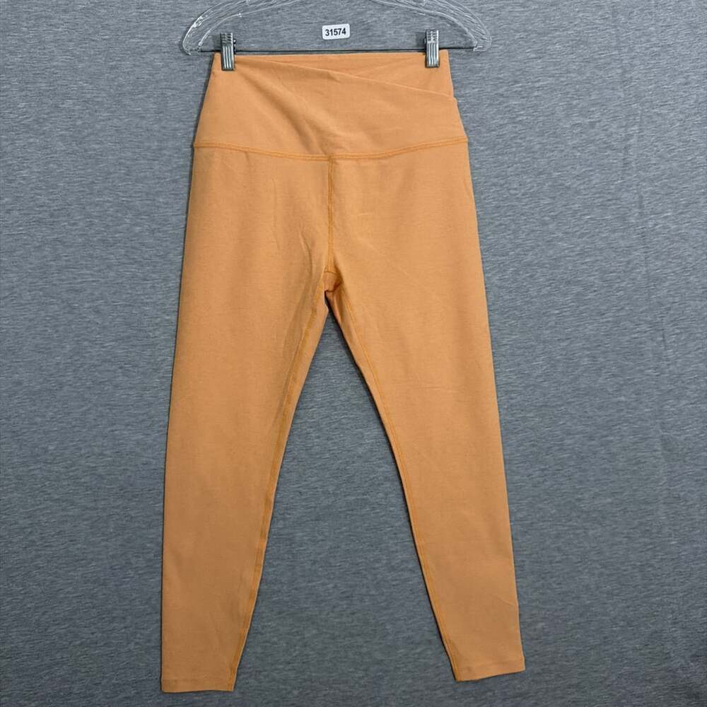 Beyond Yoga Spacedye High Waisted Leggings Womens Size Large Orange Peach